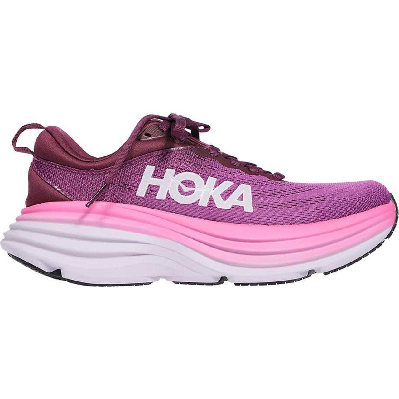 Hoka Bondi 8 W - Beautyberry/Grape Wine • Prices