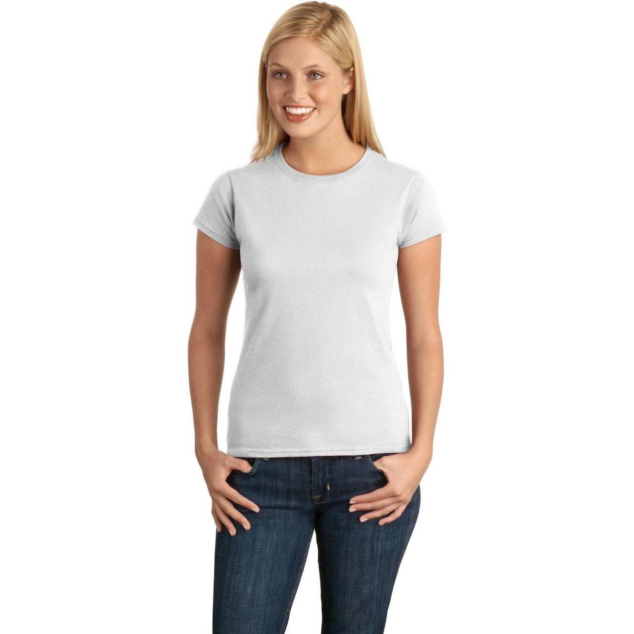 Gildan Softstyle Ladies T-Shirt White • Prices