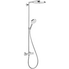 Hansgrohe Raindance Select S240 2-jet Showerpipe Weiß