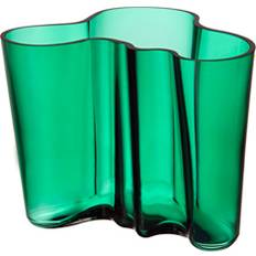 Green Vases Iittala Alvar Aalto Vase 6.3"