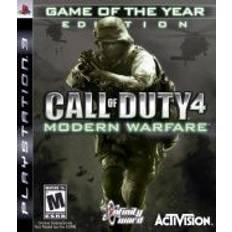 Call of duty modern warfare 3 Call of Duty 4: Modern Warfare -- Game of The Year Edition (PS3)