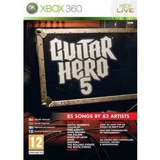 Guitar Hero 5 Guitar Game for Xbox 360 + Guitar Hero World Tour