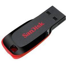 16 GB Minnepenner SanDisk Cruzer Blade 16GB USB 2.0