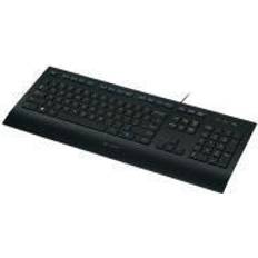 Logitech Full størrelse - Nei Tastaturer Logitech Corded Keyboard K280e (Nordic)