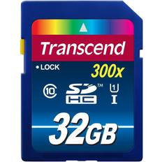 SDHC Minnekort Transcend SDHC Premium 45MB/s 32GB