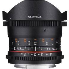 Samyang 12mm T3.1 VDSLR ED AS NCS Fisheye for Micro Four Thirds