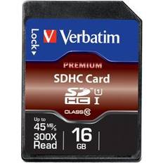 SDHC Speichermedium Verbatim Premium U1 SDHC 16GB