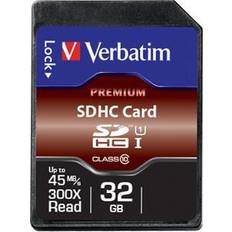 Verbatim Minnekort Verbatim Premium U1 SDHC 32GB