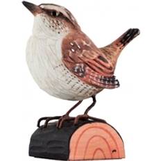 Wildlife Garden Deco Bird Wren Figurine