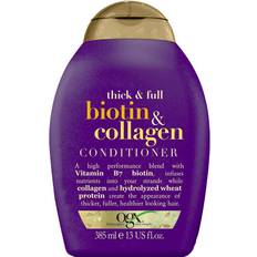 Sensitiv hodebunn Balsam OGX Thick & Full Biotin & Collagen Conditioner 385ml