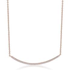 Sif Jakobs Fucino Necklace - Rose Gold/White