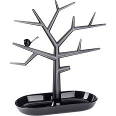 Koziol PI:P M Trinket Tree Jewellery Stand - Black