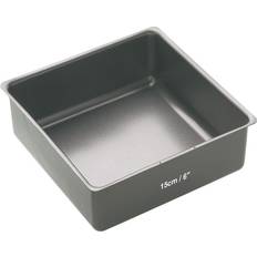 KitchenCraft Master Class Deep Square Cake Pan 15cm/6" Tin 15 cm