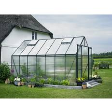 Halls Greenhouses Magnum 148 11.5m² 6mm Aluminium Polykarbonat