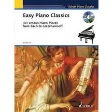 Musik Hörbücher Easy Piano Classics: 30 Famous Piano Pieces from Bach to Gretchaninoff/30 Beliebte Stucke Von Bach Bis Gretchaninoff/30 Pieces Celebres de [With CD ( (, 2008) (Hörbuch, CD, 2008)