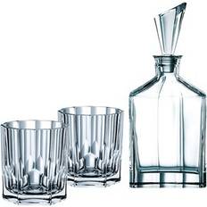 Whiskey Carafes Nachtmann Aspen Set Whiskey Carafe 3pcs 0.75L