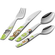 Beste Kinderbestecke Zwilling Jungle Children's Cutlery Set 4pcs