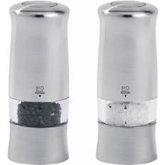 Peugeot Tahiti Duo 6 inch Salt & Pepper Mill Set, Black and White