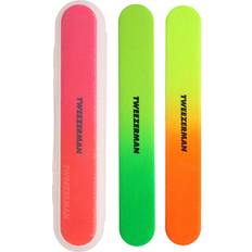 Negleverktøy Tweezerman Neon Filemates 3-pack