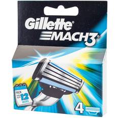 Glidestriper Barberhøvler & -blader Gillette Mach3 4-pack