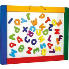 Magnetfiguren Bino Hanging Magnetic Blackboard with Letters Both Sided