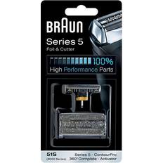 Braun Oppladbart batteri Barberhoder Braun Series 5 51S Shaver Head