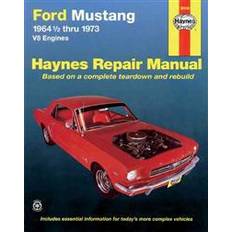 Naturvitenskap & Teknologi Bøker ford mustang v8 automotive repair manual 1964 1 2 thru 1973 (Heftet, 1985)