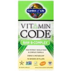 Vitamins & Minerals Garden of Life Vitamin Code Raw B-complex 120 pcs
