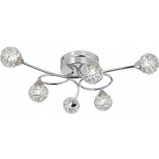 Cottex Excel Chrome/Crystal Takplafond 75cm