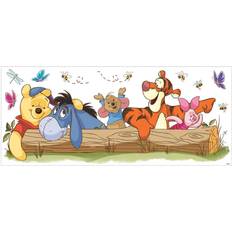 Interior Decorating RoomMates Pooh and Friends Outdoor Fun Giant Wall Decals