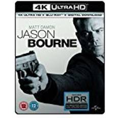 Øvrig 4K Blu-ray Jason Bourne (4K UHD Blu-ray + Blu-ray + Digital Download) [2016]