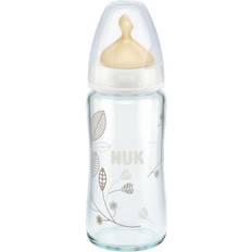 Saugflaschen reduziert Nuk First Choice Glass Bottle with Size 1 Latex Teat 240ml