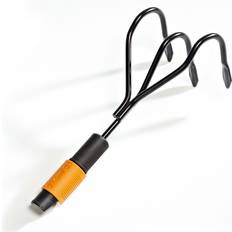 Oransje Håndkultivatorer Fiskars QuikFit 3-Claw 1000680