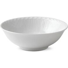 Tåler mikrobølgeovn Serveringsskåler Royal Copenhagen White Fluted Serving Bowl 17cm 0.35L