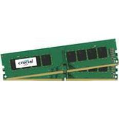 16 GB - DDR4 - For Desktops RAM Memory Crucial DDR4 2400MHz 2x8GB (CT2K8G4DFS824A)