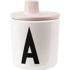 Silikon Becher Design Letters Drink Lid for Melamin Cup