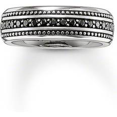 Thomas Sabo Glam Soul Ring - Silver/Black