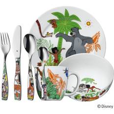 Edelstahl Kindergeschirr WMF Jungle Book Children's Cutlery Set 6-piece
