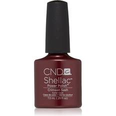 CND Shellac Power Polish Crimson Sash 0.2fl oz