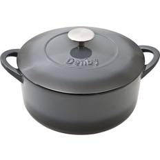 Denby Halo Cast Iron Round med lock 4 L 24 cm