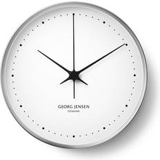 Georg Jensen Henry Couple Wall Clock 11.8"