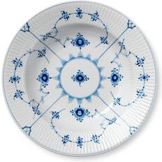 Royal Copenhagen Dishes Royal Copenhagen Blue Fluted Plain Soup Plate 9.055"