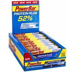 Proteinriegel PowerBar Protein Plus 52% Proteinbar Cookies & Cream 50g 20 Stk.