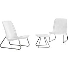 Keter Lounge-Sets Keter Rio Lounge-Set, 1 Bord inkl. 2 Stolar