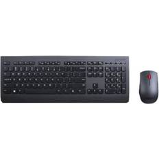 Lenovo Full størrelse - Trådløs Tastaturer Lenovo Professional Wireless Keyboard and Mouse Combo (Norwegian)