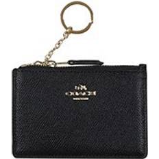 Coach Coin Purses Coach Mini Skinny Id Case - Light Gold/Black