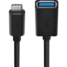 USB Cable Cables Belkin USB A - USB C 3.1 0.3ft