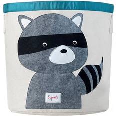 3 Sprouts Oppbevaring 3 Sprouts Raccoon Storage Bin