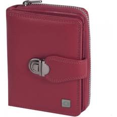 Greenburry Spongy Nappa Leather Wallet - Red