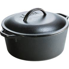 Lodge Cast Iron Cookware Lodge - with lid 1.25 gal 10.236 "
